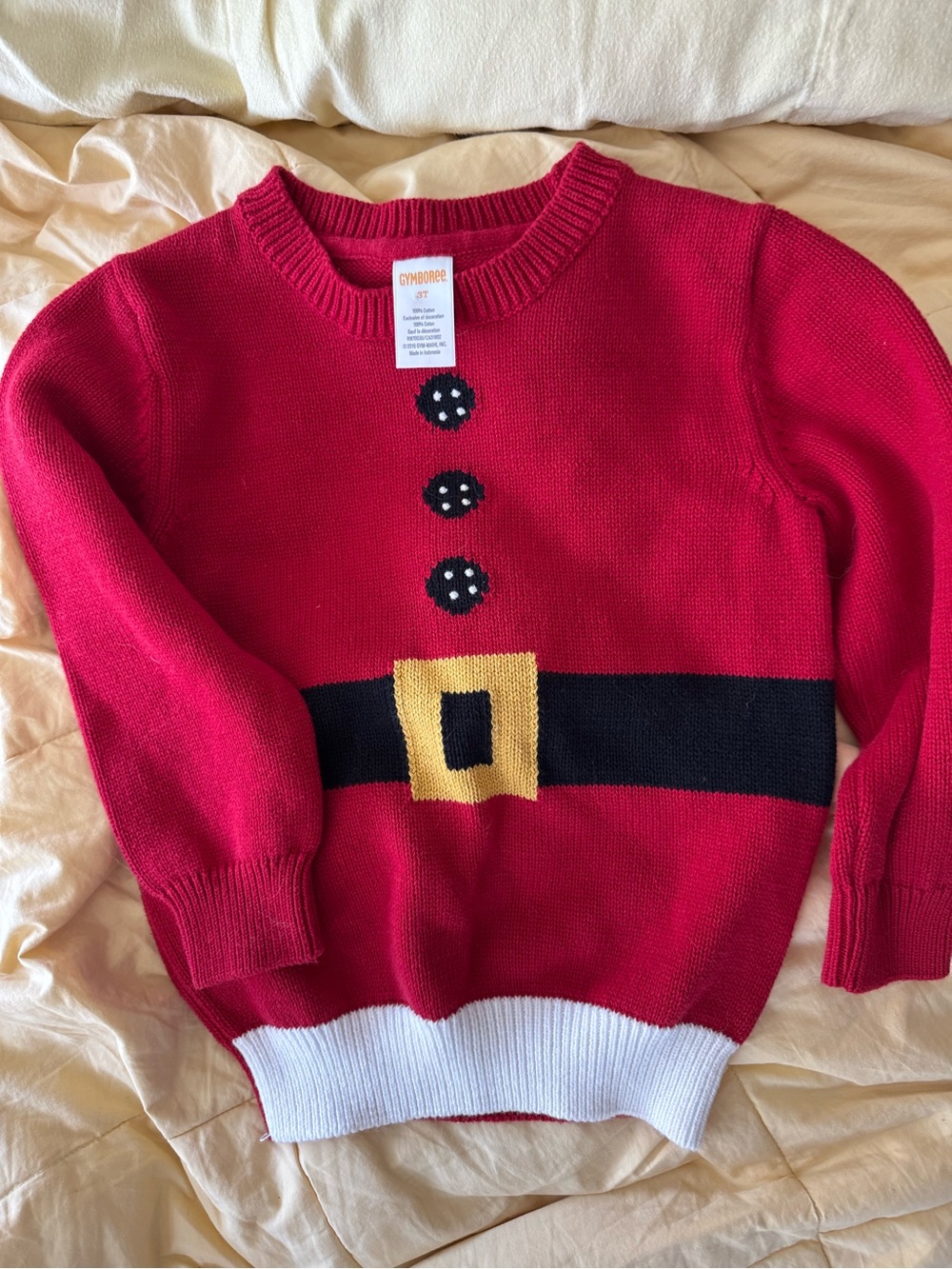 gymboree holiday sweater size 3